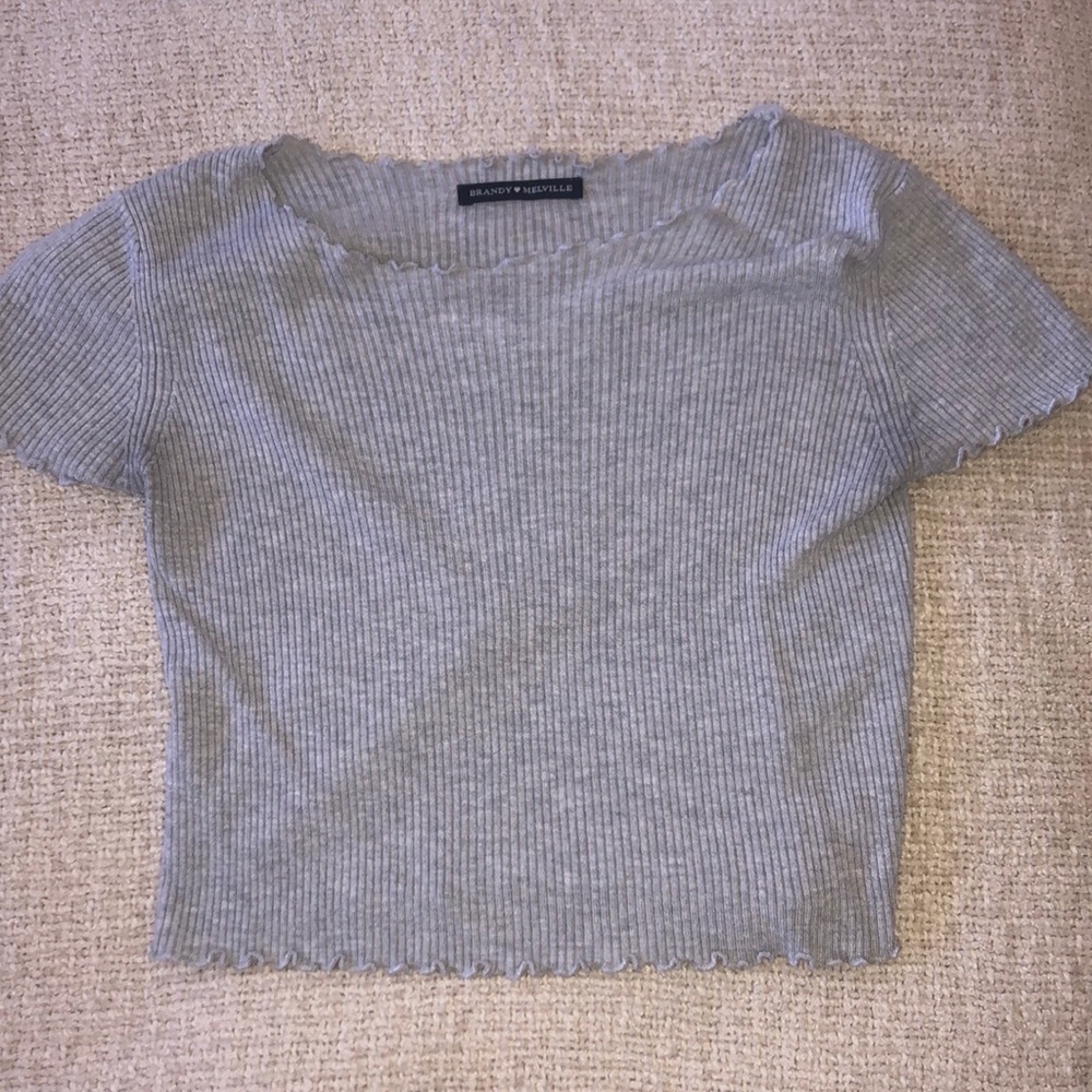 Ribbed Crop Top